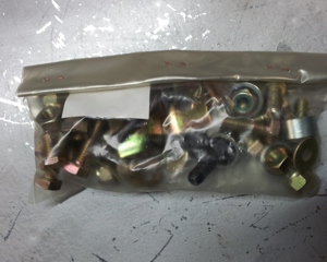 Kit components discharge 89mm w/ micro